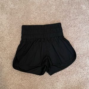 Free People The Way Home Shorts Black XS